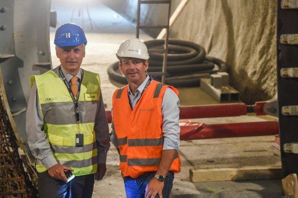 Sanierung Arlberg Straßentunnel - Baubesichtigung