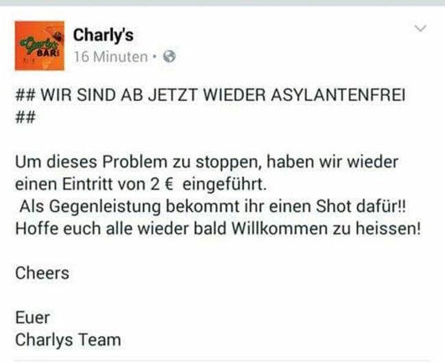 So sah der ursprüngliche Post auf der Facebook-Seite aus. /Facebook/Screenshot So sah der ursprüngliche Post auf der Facebook-Seite aus. /Facebook/Screenshot