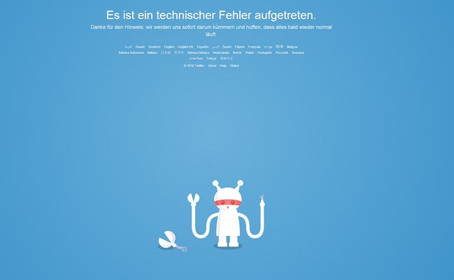 Der Kurznachrichtendienst ist derzeit nicht erreichbar. Der Kurznachrichtendienst ist derzeit nicht erreichbar.