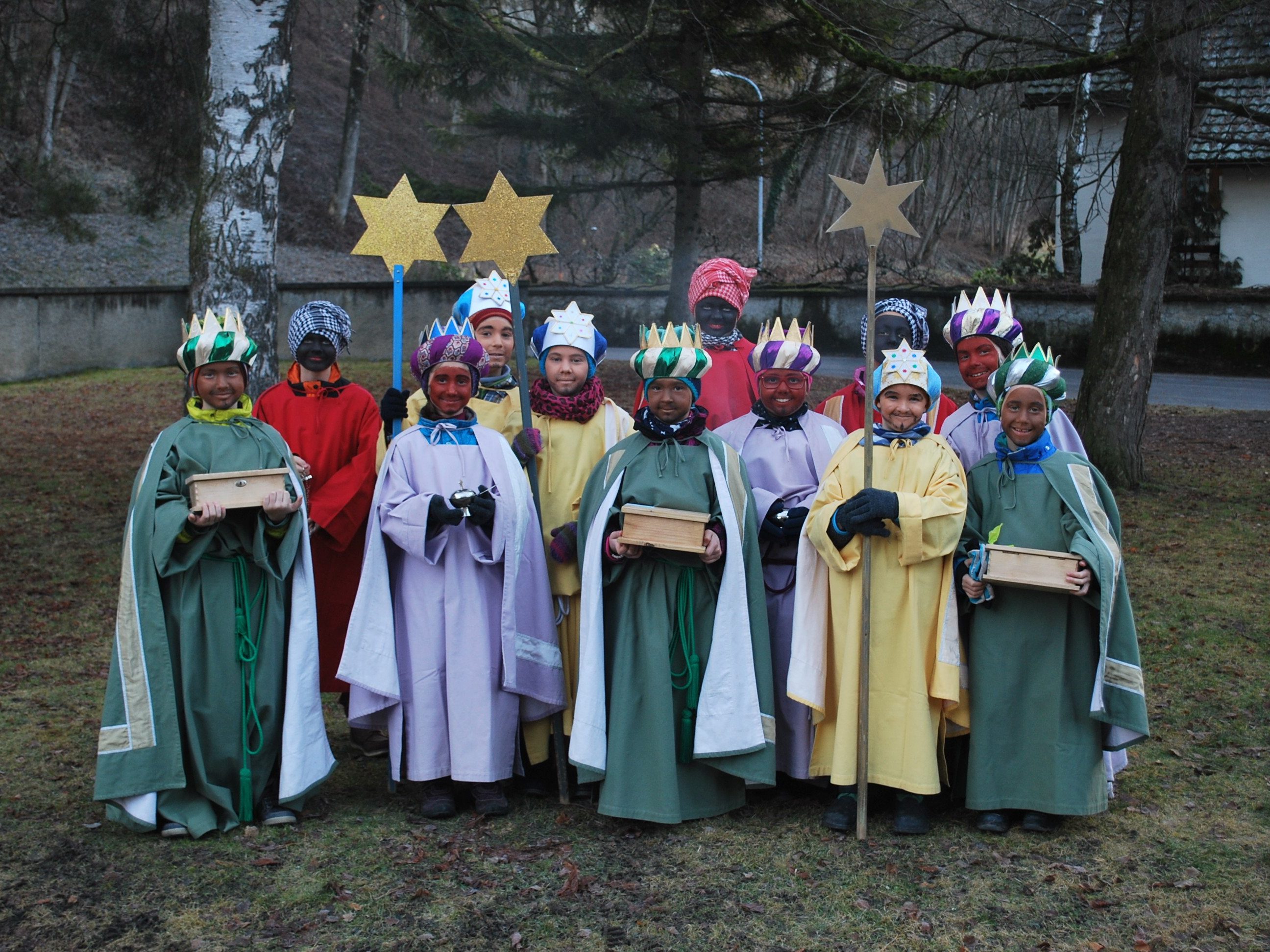 Die Sternsiger sammeln jedes Jahr wichtige Spendengelder