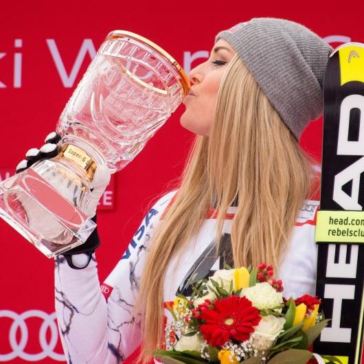 Vonn macht nicht nur auf der Piste eine gute Figur