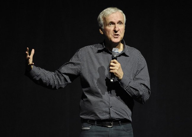 Regisseur James Cameron auf der CinemaCon 2016