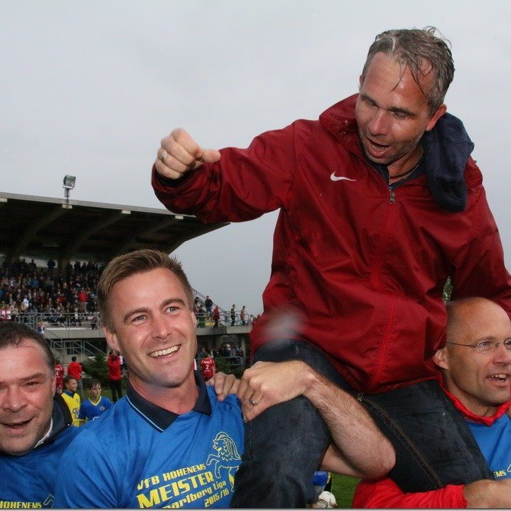 Meistermacher Rainer Spiegel hat allen Grund zum Jubeln