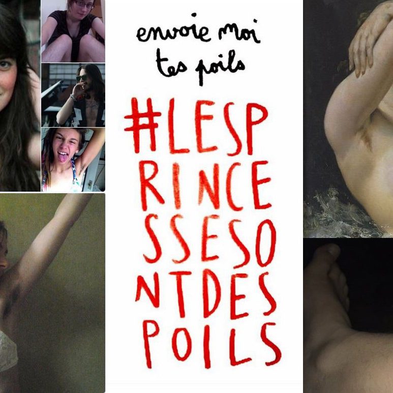 Junge Frauen stehen dazu, behaart zu sein