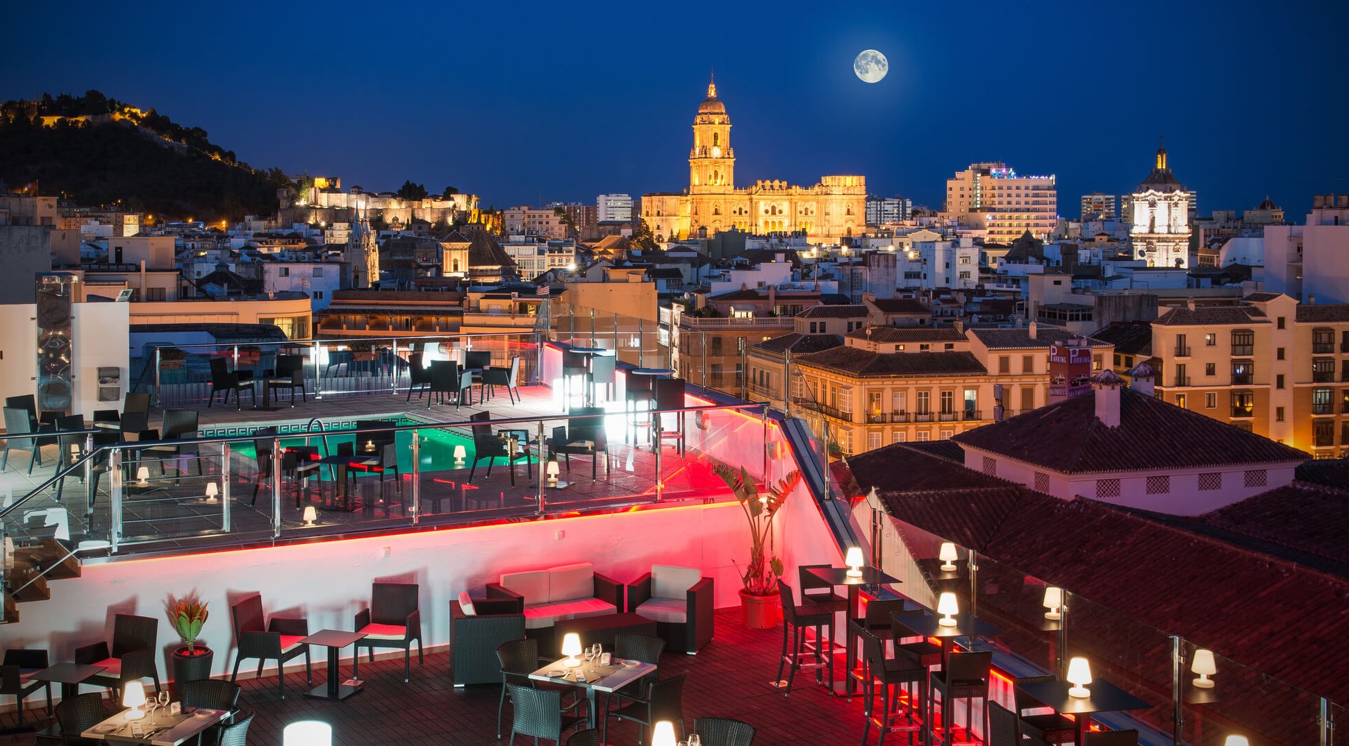 5Malaga Centro Rooftop-Bar