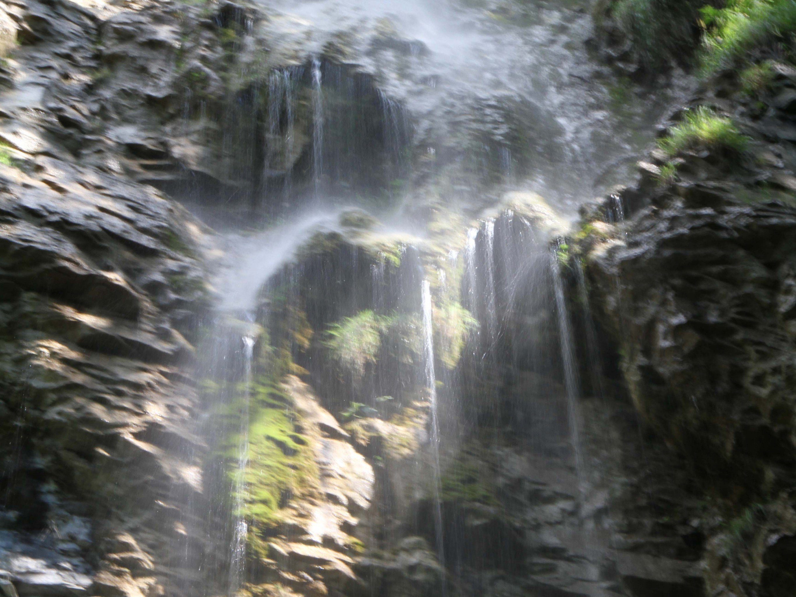 Wasserfall bei Üble Schlucht, Laterns, Vorarlberg