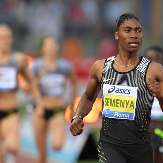 Caster Semenya wirkt sehr männlich