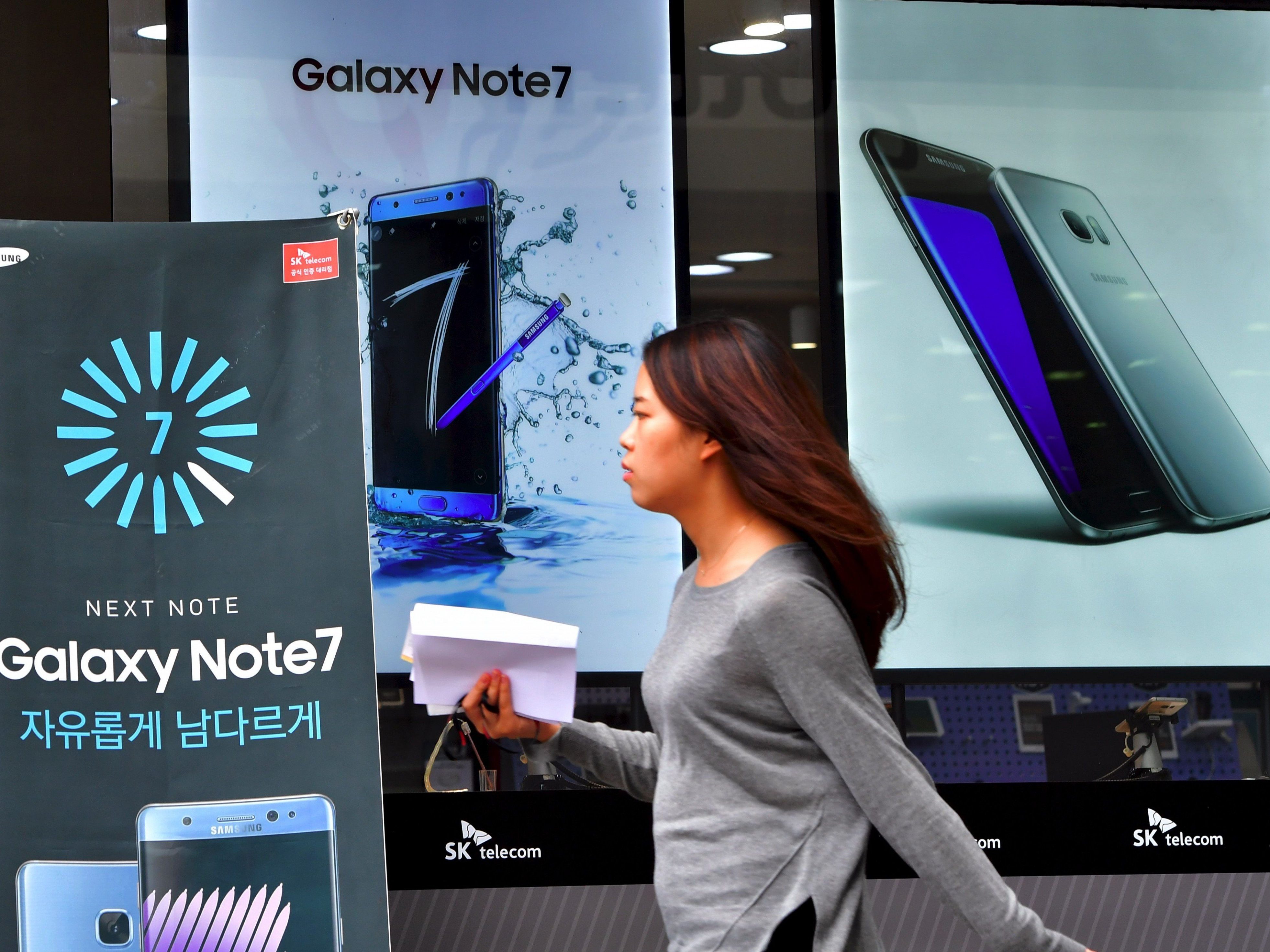 Das neue Galaxy Note 7 sollte in Österreich ab 9. September verkauft werden