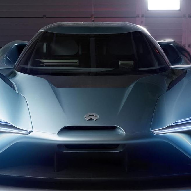 Der NIO EP9 beschleunigt von 0 auf 100 in unter 3 Sekunden.