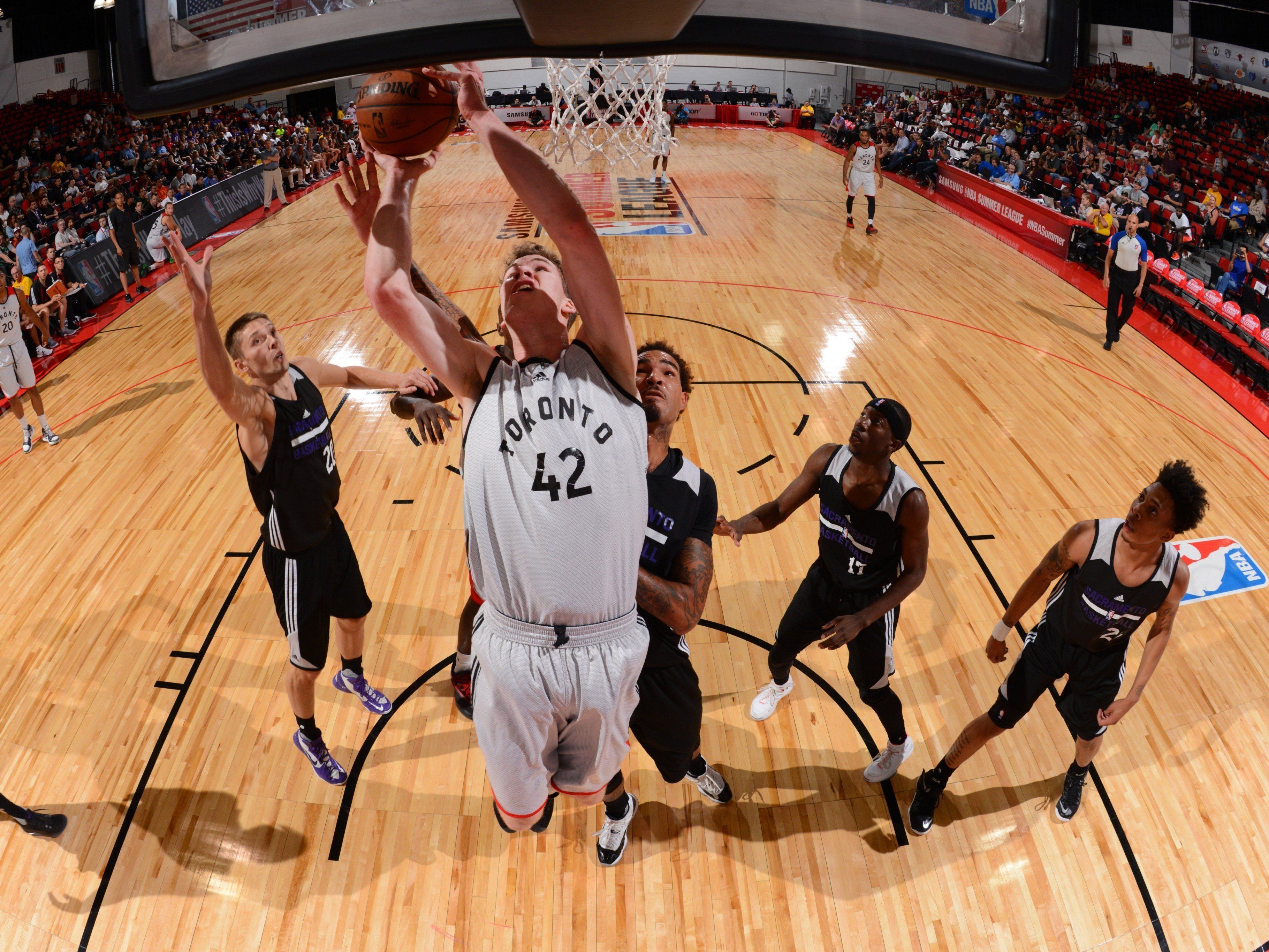 Jakob Pöltl scheint in der NBA angekommen zu sein. Jakob Pöltl scheint in der NBA angekommen zu sein.