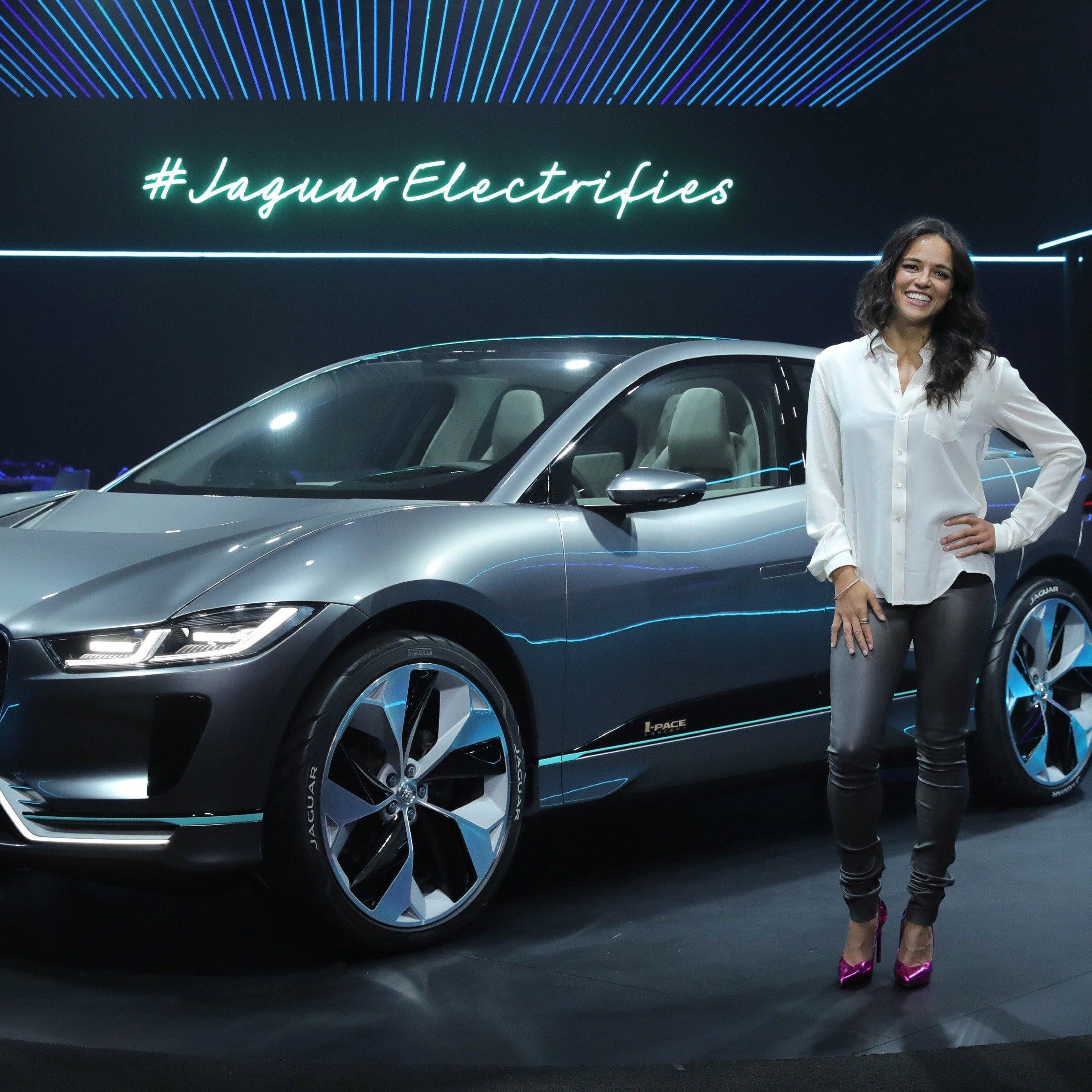 Fahrzeugstudie I-PACE Concept ist konkreter Ausblick auf Elektroauto von Jaguar.