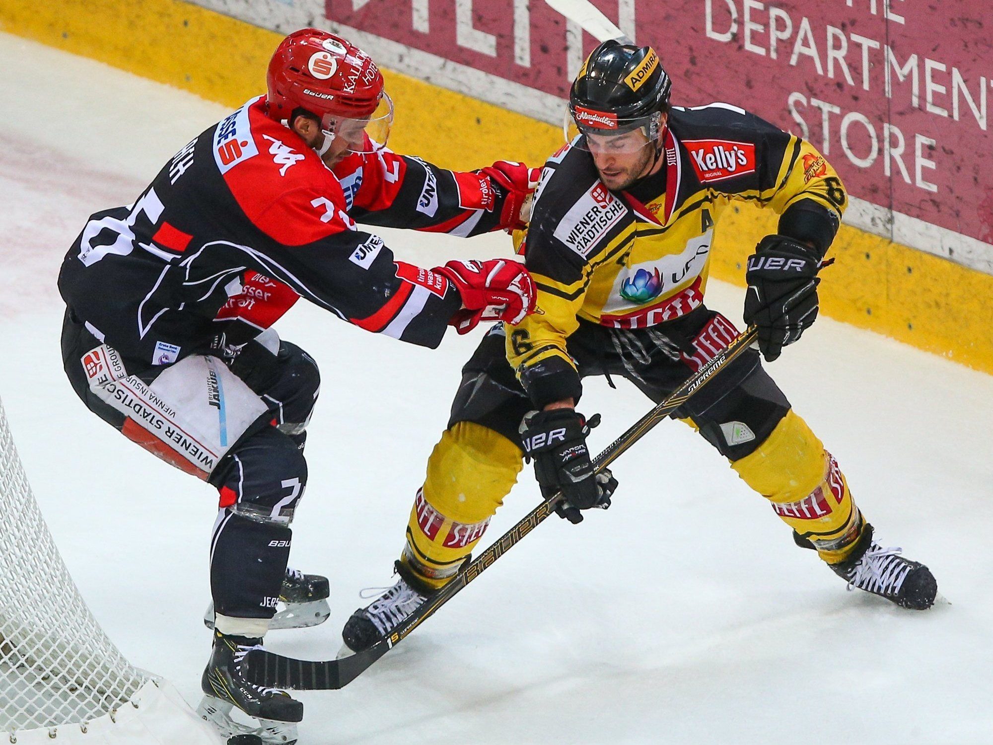 Die Capitals waren gegen die Innsbrucker Haie siegreich