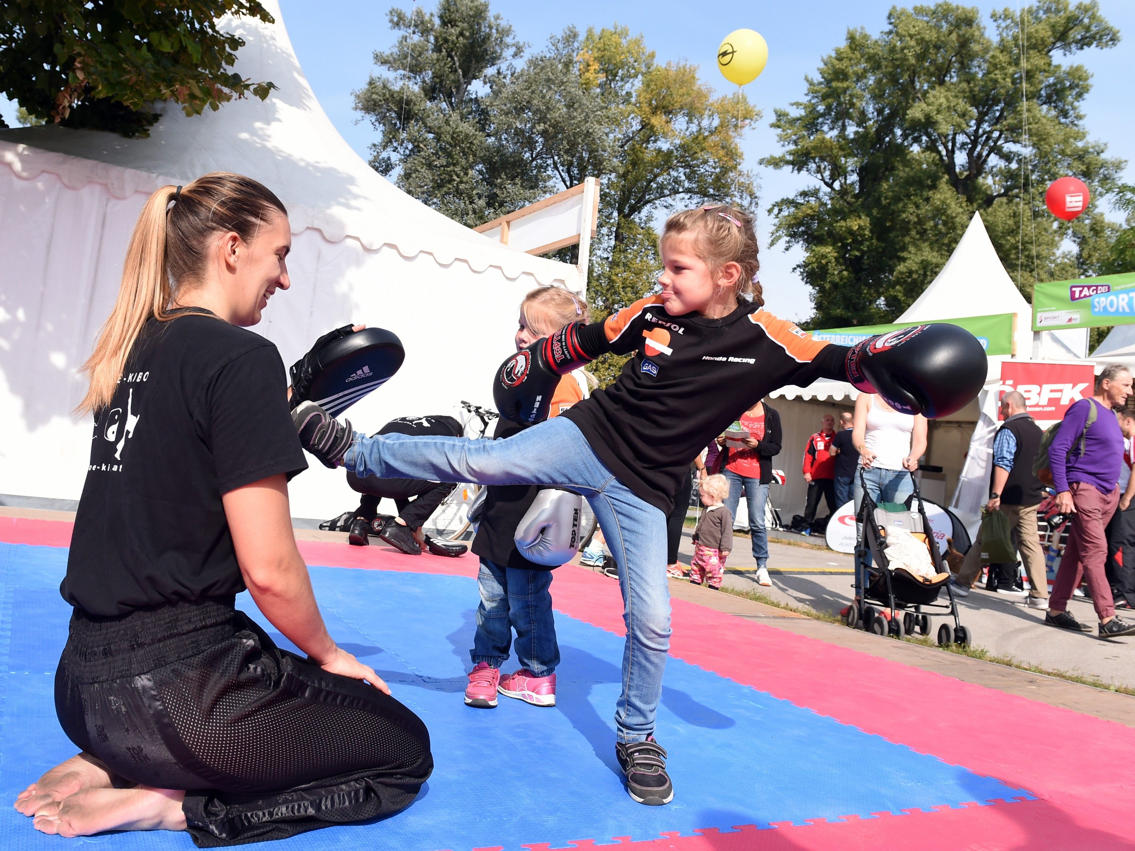 Auch 2017 findet der Tag des Sports im Wiener Prater statt. Auch 2017 findet der Tag des Sports im Wiener Prater statt.