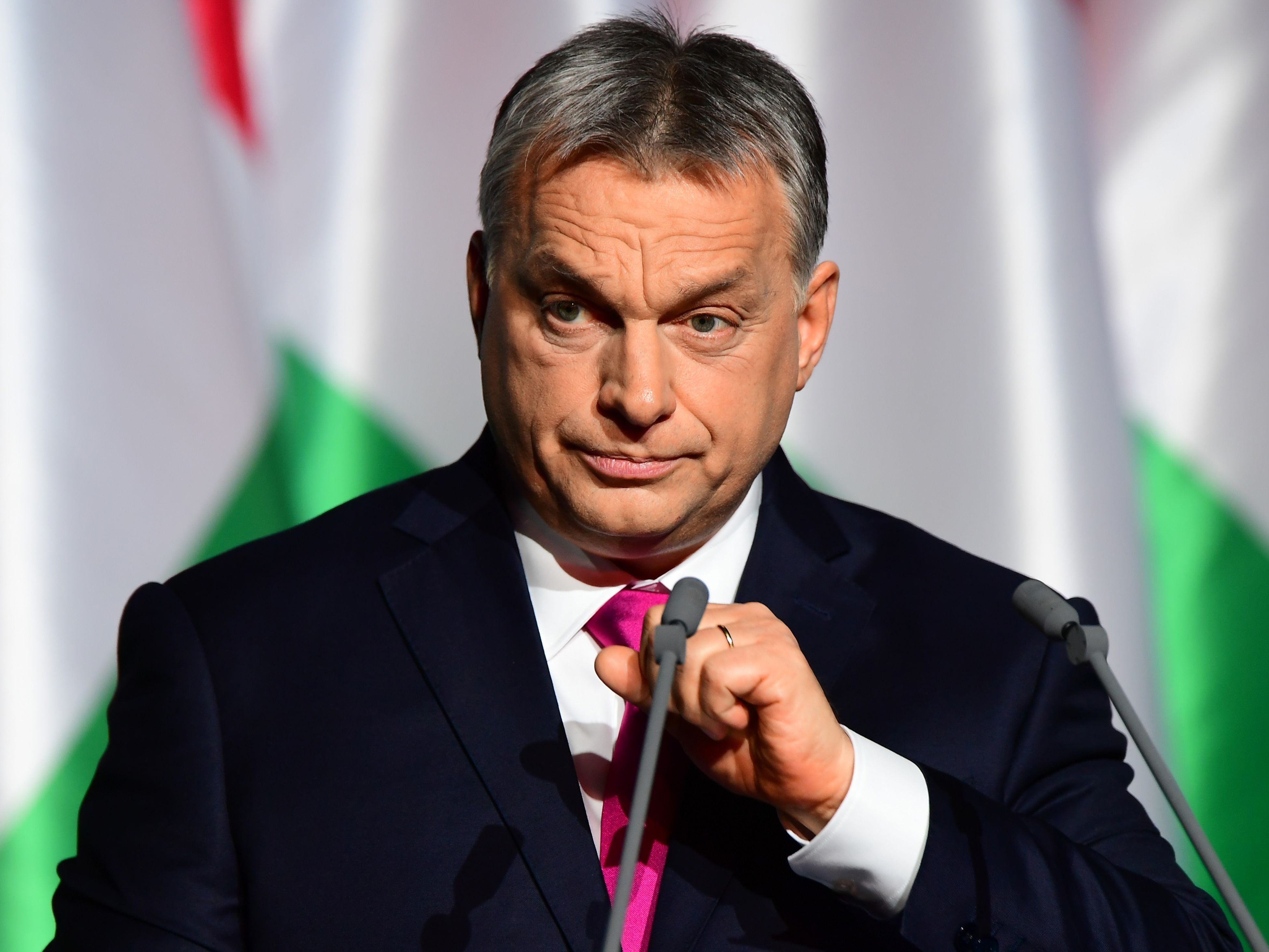 Ungarischer Ministerpräsident gegen jede Einwanderung. Ungarischer Ministerpräsident gegen jede Einwanderung.