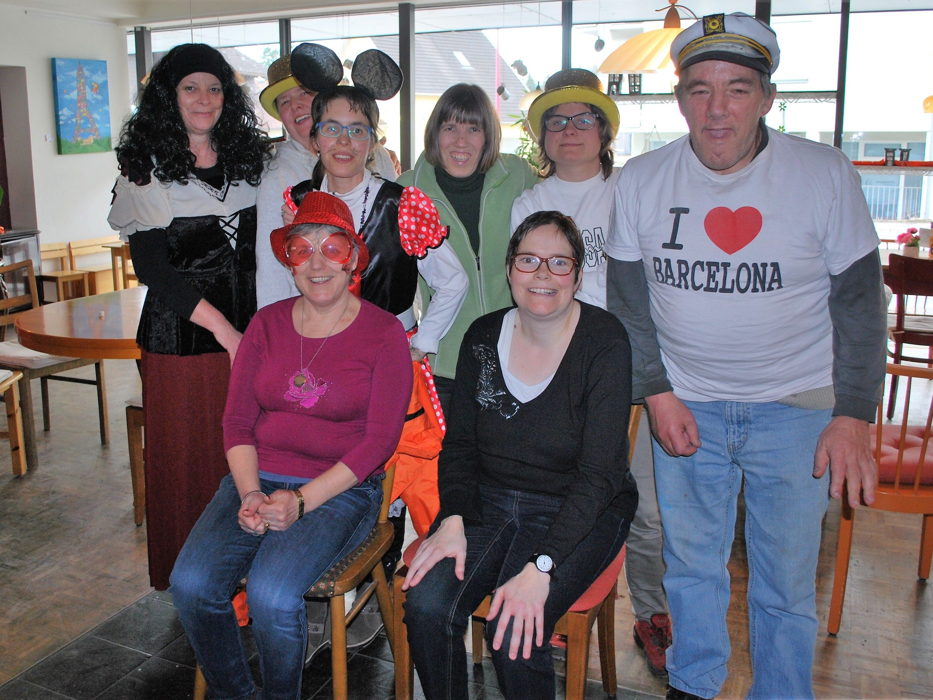 Das "Faschingsdienstag Team" vom Brockenhaus Das "Faschingsdienstag Team" vom Brockenhaus