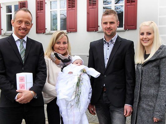 Taufe von Lina Schuler.