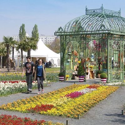 Die Blumengärten Hirschstetten laden wieder zu den Gartentagen.