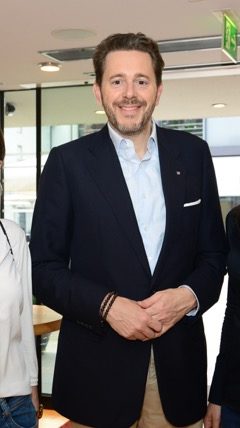 Erster öffentlicher Auftritt als Wirtschaftsminister