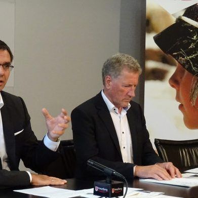 Landeshauptmann Wallner und Landesrat Schwärzler präsentierten den Vorarlberger Land- und Forstwirtschaftsbericht 2017.