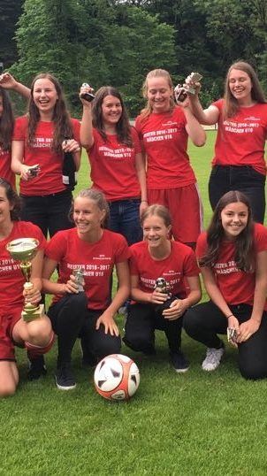 Das U16 Meisterteam ist momentan das Aushängeschild der SPG Bregenzerwald.