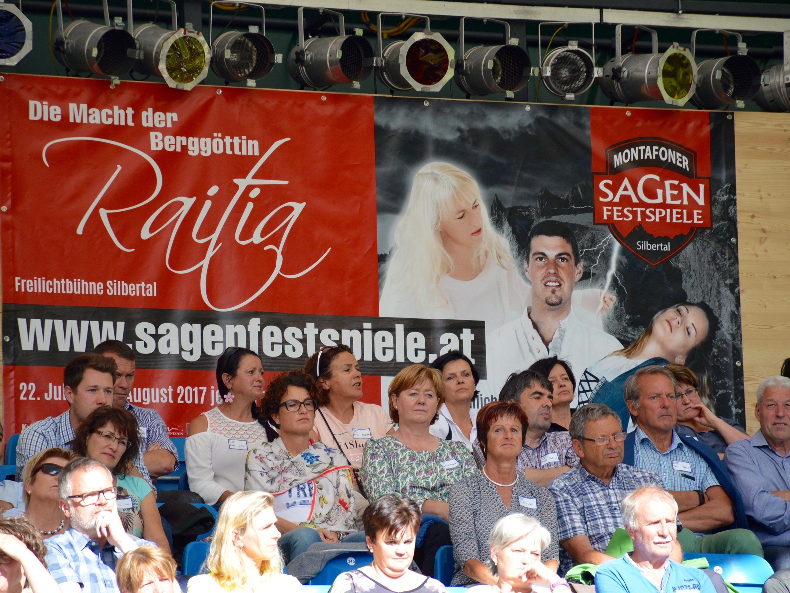 Montafoner Tourismustag in der zweiten Maihälfte 2017 auf der Freilichtbühne Silbertal