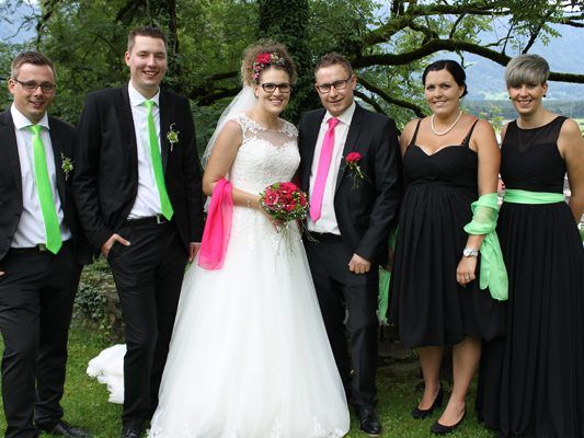 Hochzeit von Corinna und Marc.