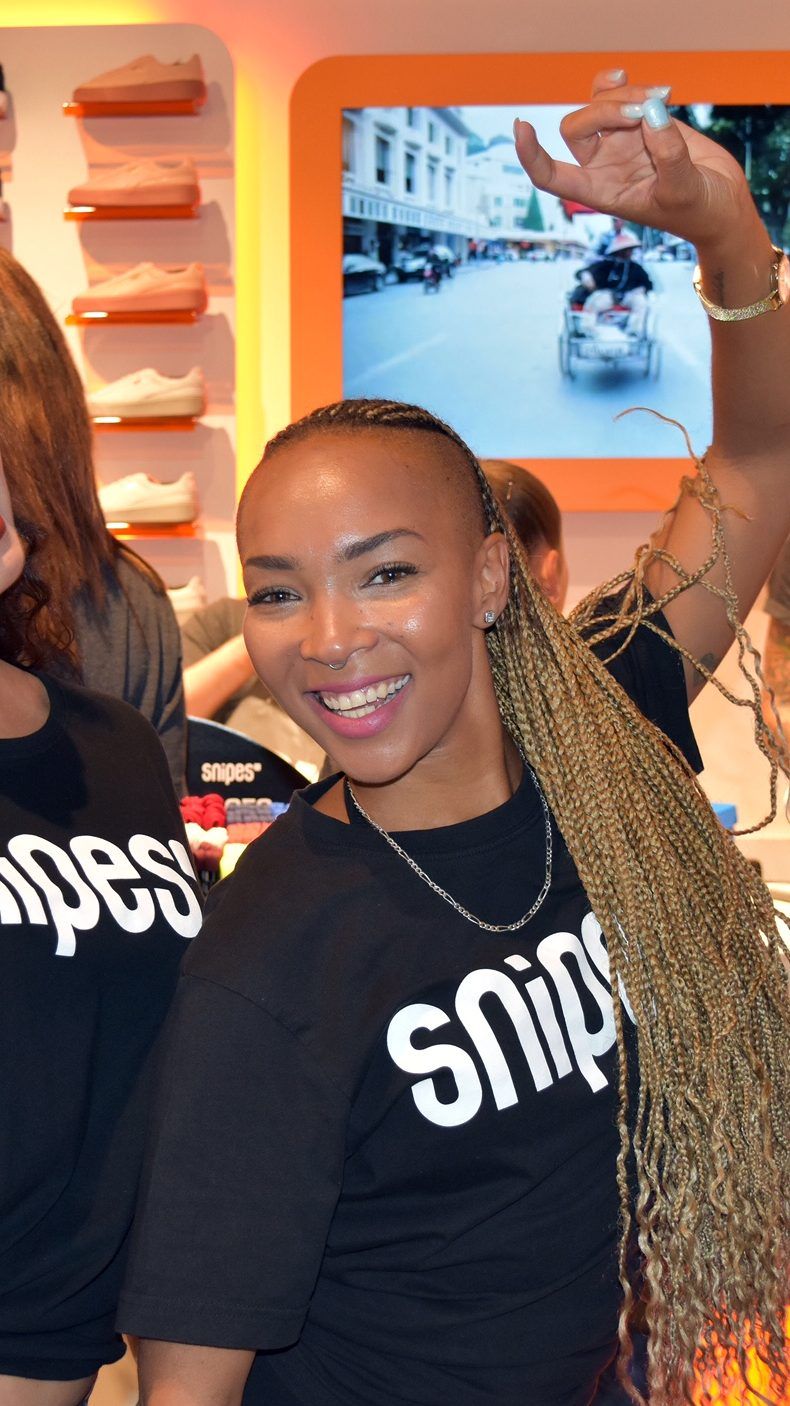 Erster Snipes für Damen feiert seine Eröffnung im Messepark.