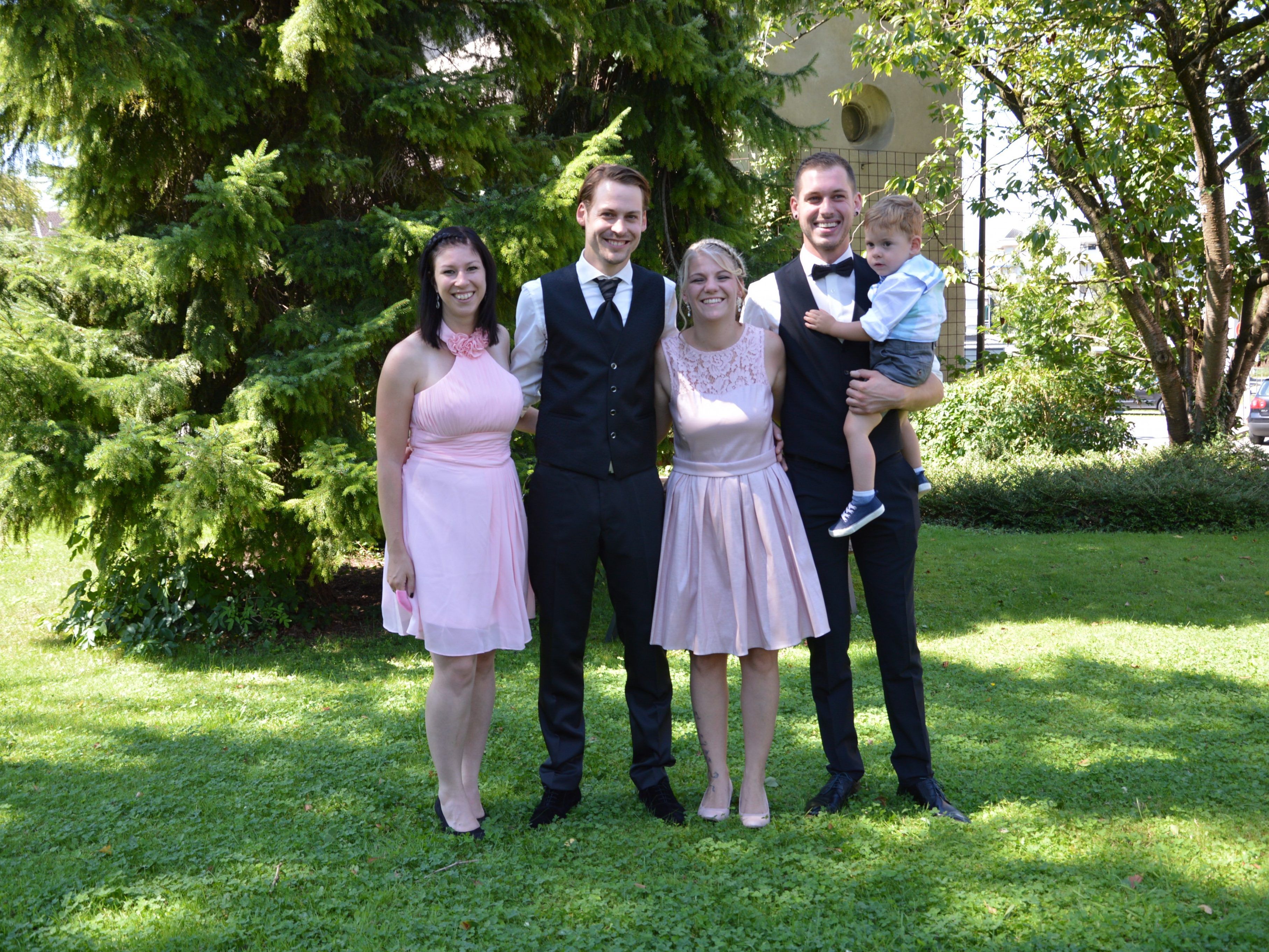 Doris Wurzrainer und Bernhard Hämmerle feierten Hochzeit.