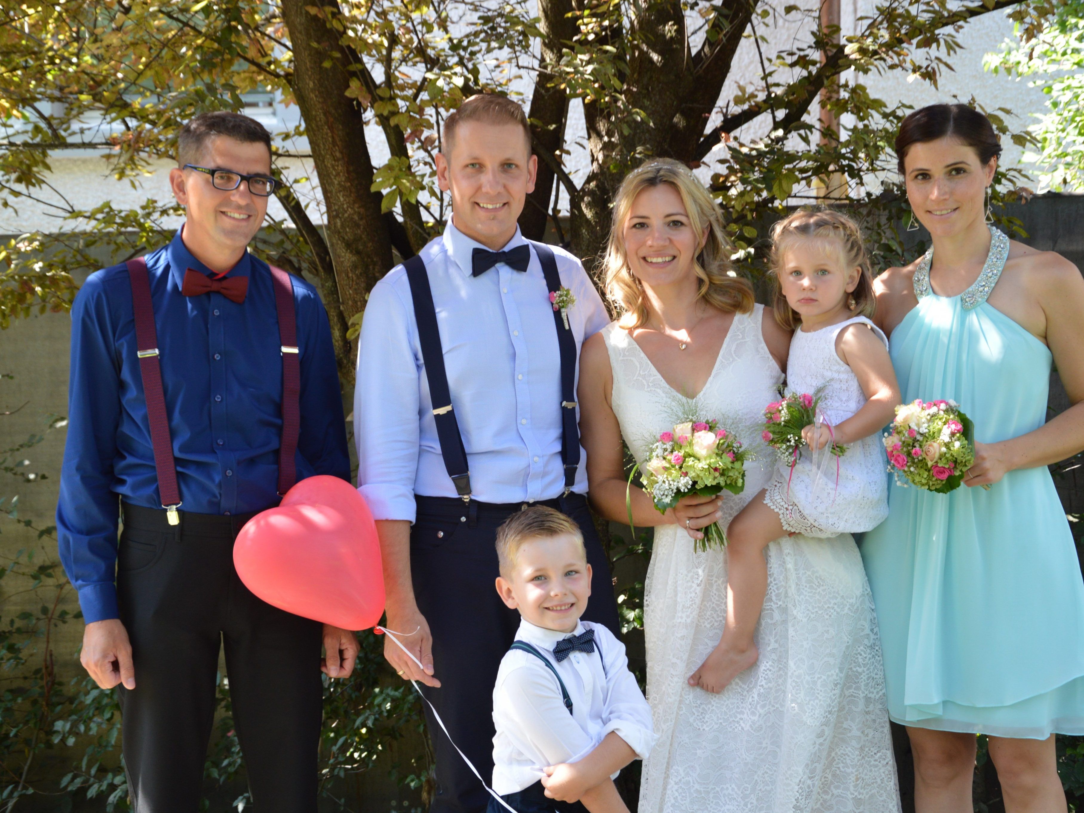 Melanie Baur und Jochen Grabher haben geheiratet.
