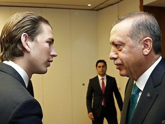 Außenminister Kurz auf Konfrontationskurs Außenminister Kurz auf Konfrontationskurs