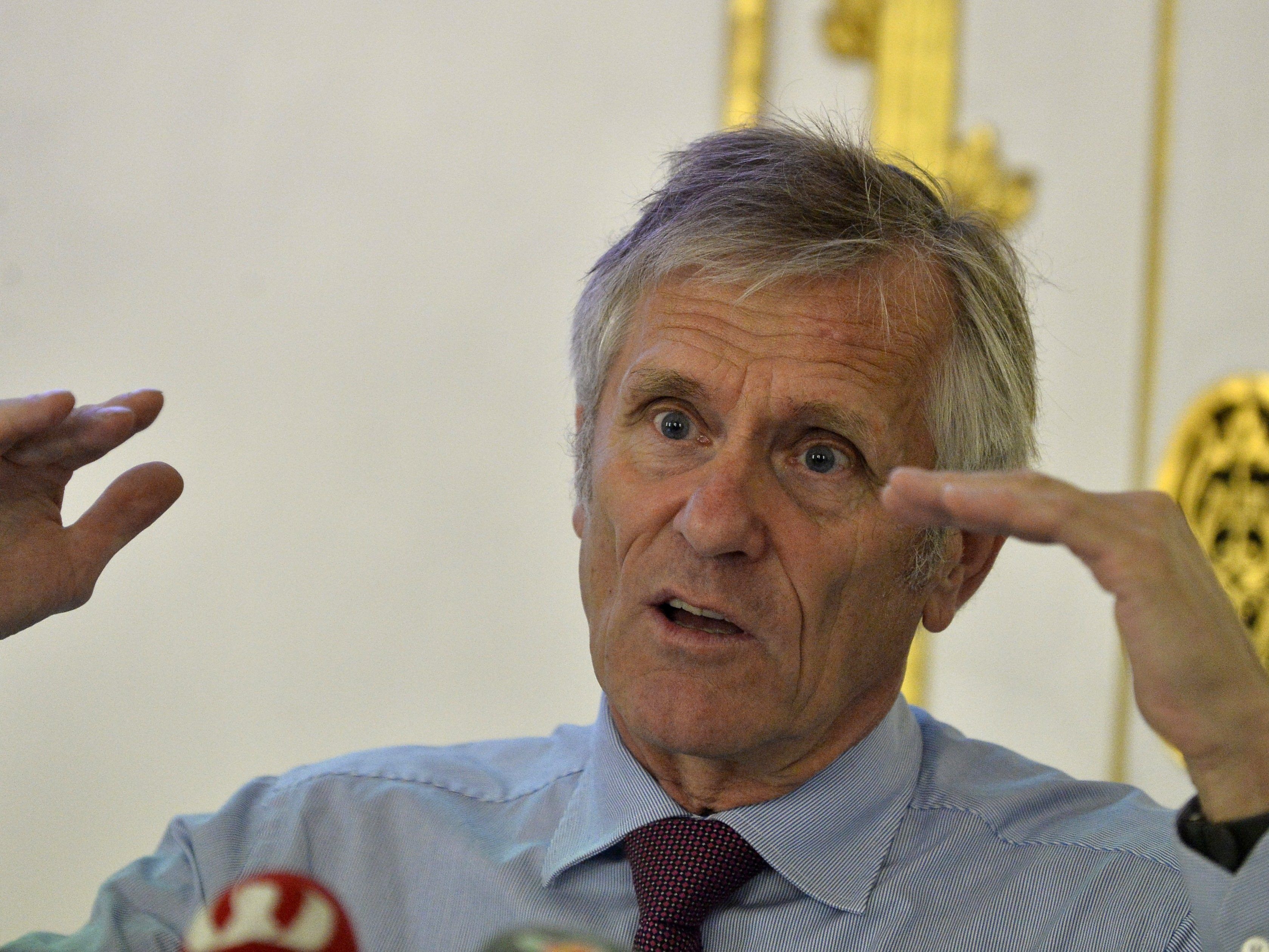 SKB-Geschäftsführer Franz Sattlecker sprach über das Sicherheitskonzept für Schönbrunn