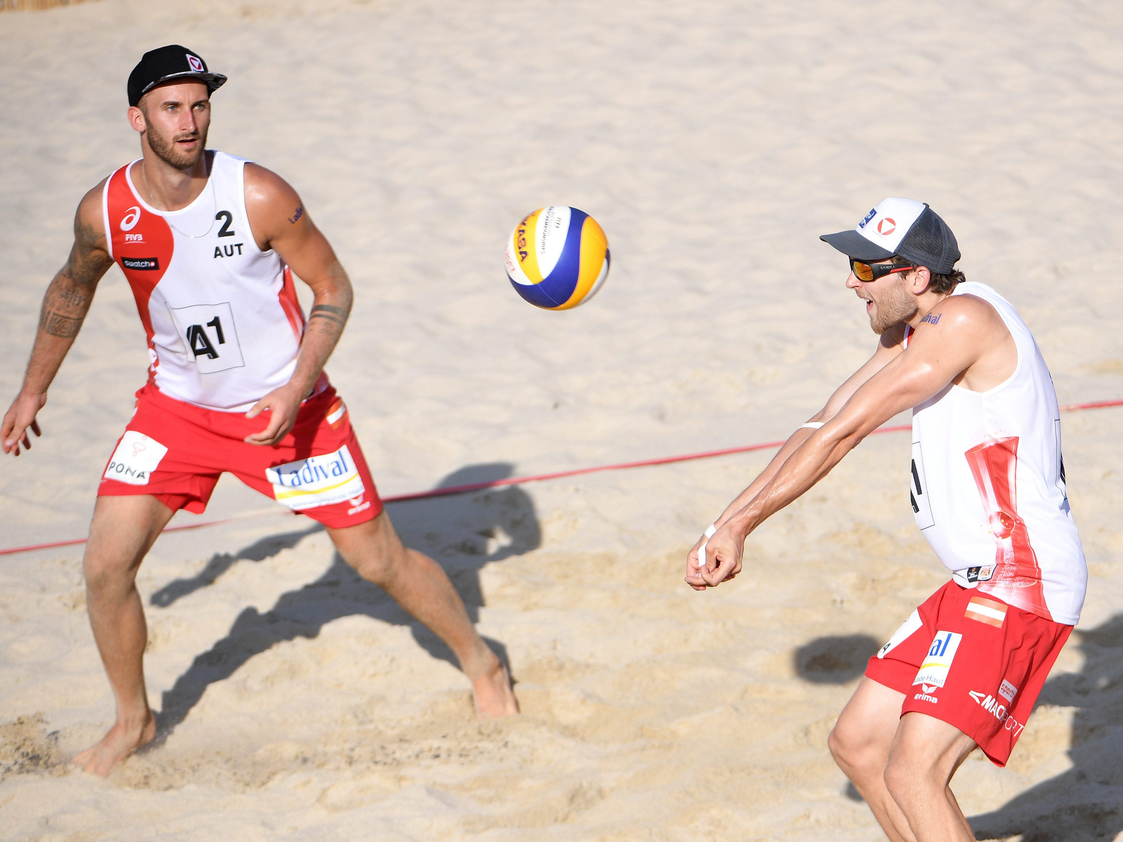 Seidl / Winter (AUT) sind im Sechzehntelfinale