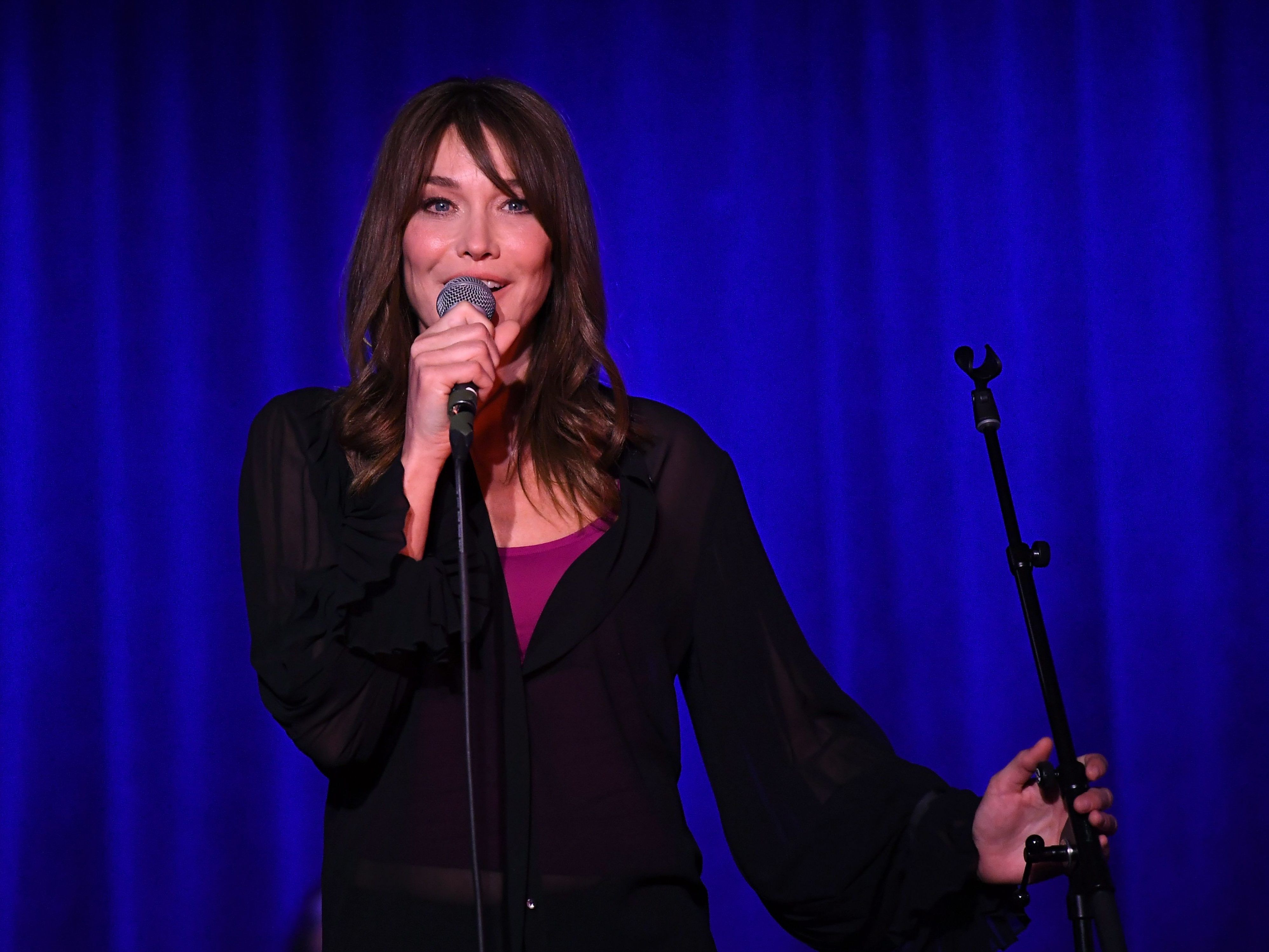 Sängerin Carla Bruni kommt am 4. Dezember ins Wiener Konzerthaus.