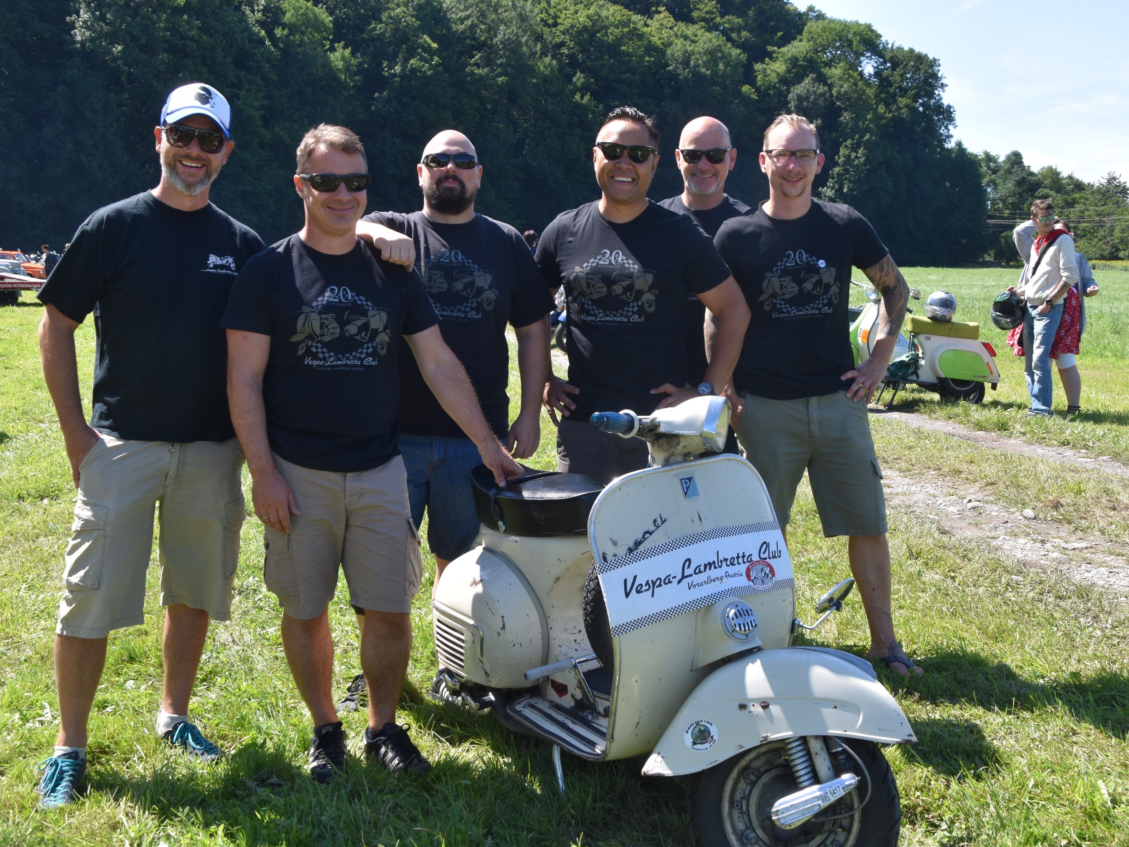 Harald Zehenthofer, Bernd Kicker, Patrick Brändle, Mike Barbisch, Bernhard Klien und Christian Rein Harald Zehenthofer, Bernd Kicker, Patrick Brändle, Mike Barbisch, Bernhard Klien und Christian Rein