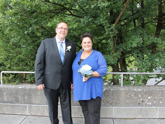 Hochzeit von Carmen und Herwig.