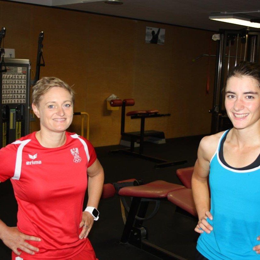 Jasmin Berchtold steckt mitten in der Vorbereitung