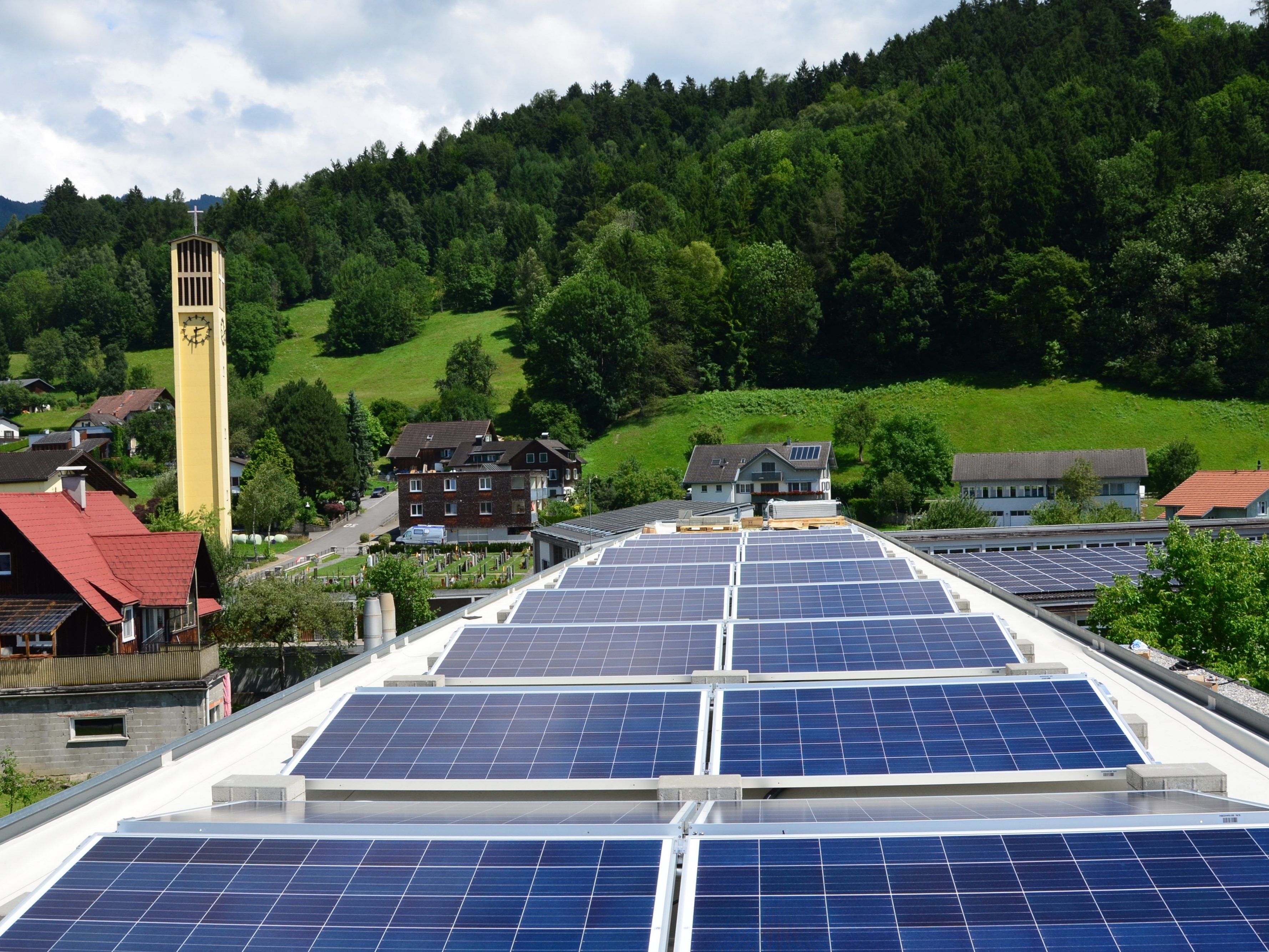 PV Anlage Frödischsaal