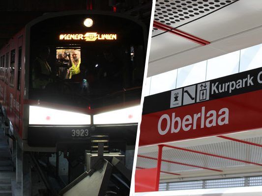 Mit der U1 kann man ab 2. September bis nach Oberlaa fahren. Mit der U1 kann man ab 2. September bis nach Oberlaa fahren.