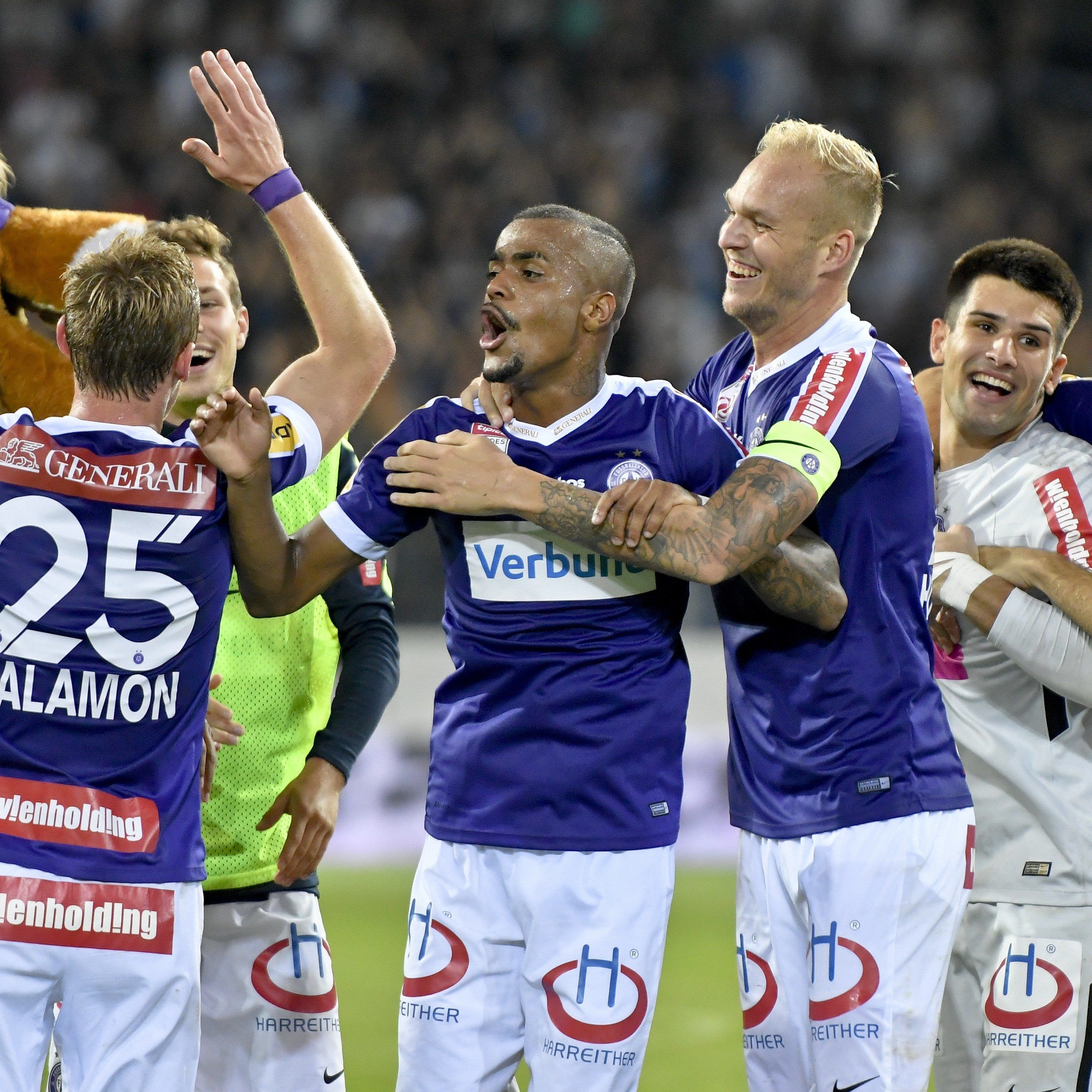 Austria Wien trifft in der Europa League auf AC Milan.