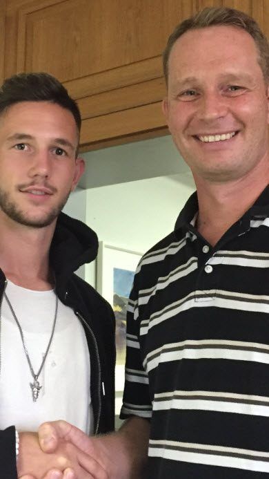 Marcel Canadi mit Daniel Ernemann