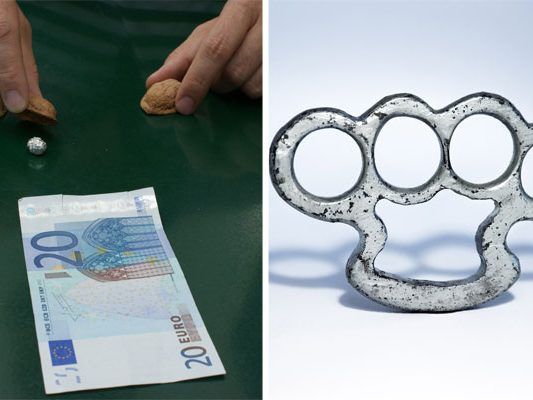 Ein Hütchenspieler ging mit einem Schlagring auf Ladendetektive los