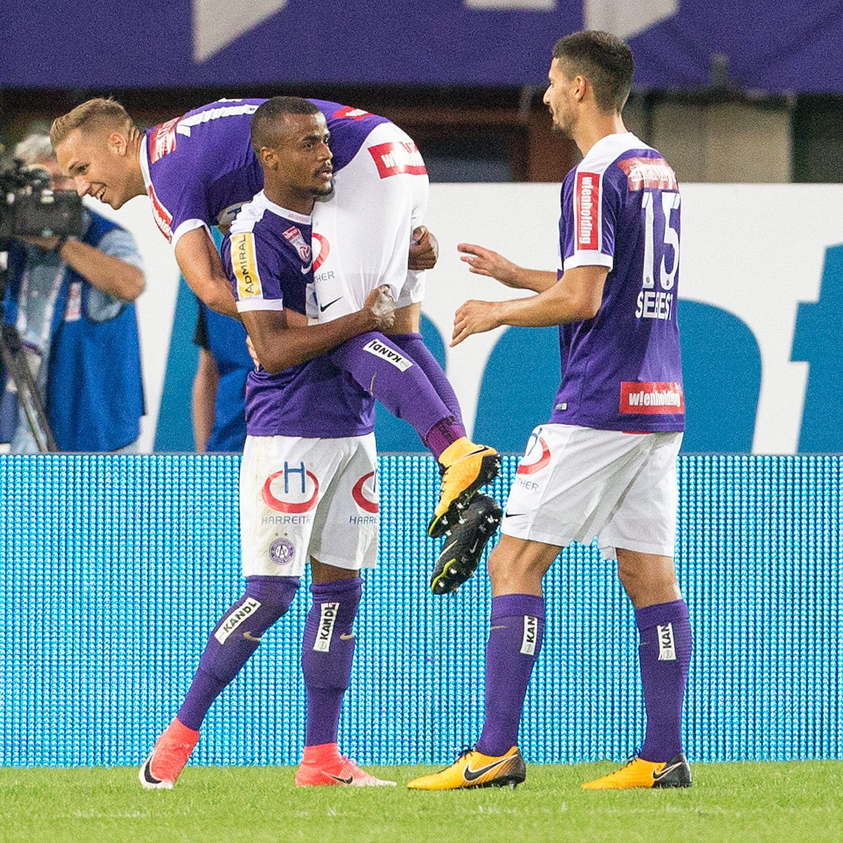 Die Wiener Austria gastiert im Playoff-Hinspiel zur Europa League bei Osijek in Kroatien.