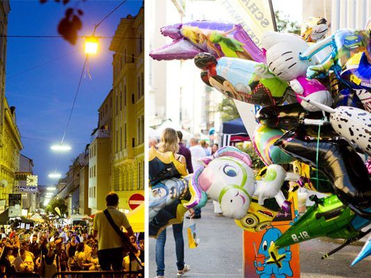 In der Reindorfgasse wird wieder nach Kräften gefeiert