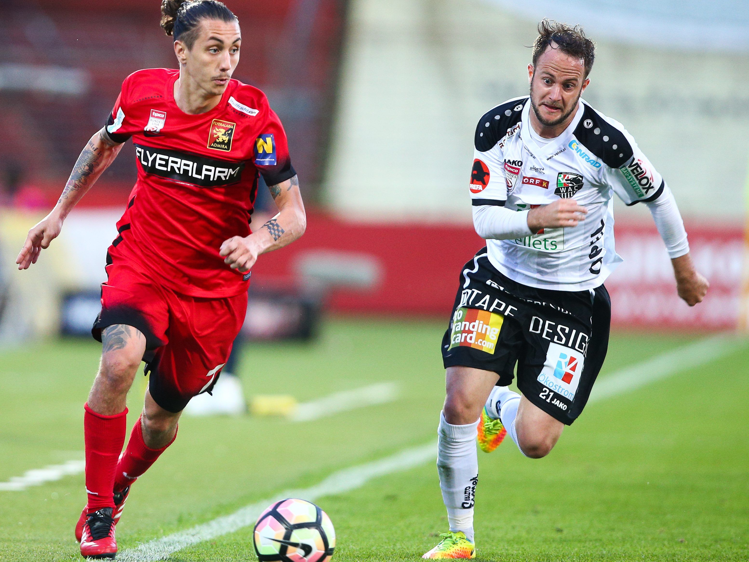 LIVE-Ticker zum Spiel WAC gegen FC Admira Wacker ab 18.30 Uhr. LIVE-Ticker zum Spiel WAC gegen FC Admira Wacker ab 18.30 Uhr.