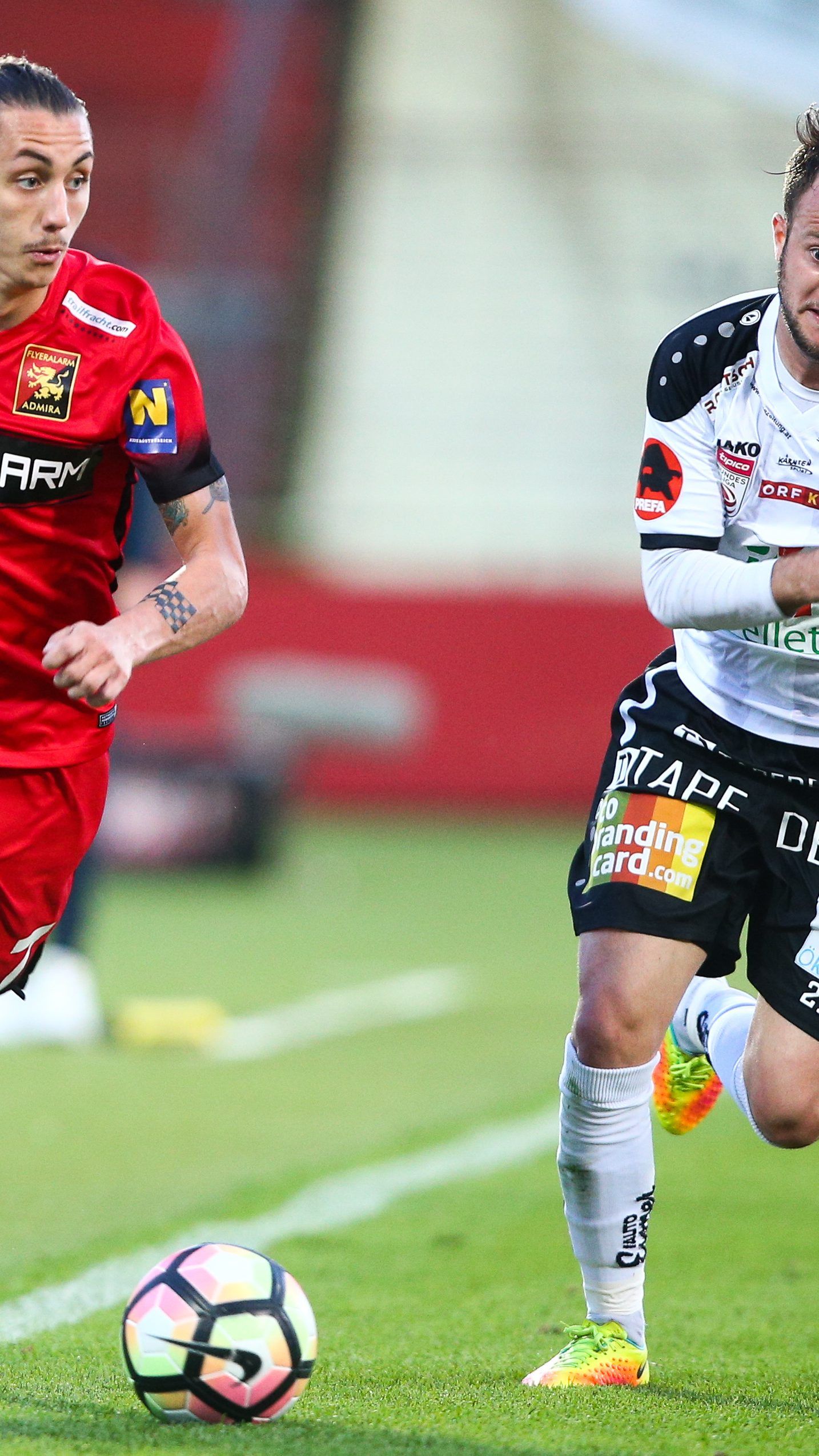 LIVE-Ticker zum Spiel WAC gegen FC Admira Wacker ab 18.30 Uhr.