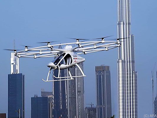 Der Prototyp VC200 flog autonom Der Prototyp VC200 flog autonom