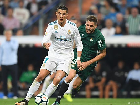 Ronaldo kehrte nach seiner Fünf-Spiele-Sperre wieder zurück Ronaldo kehrte nach seiner Fünf-Spiele-Sperre wieder zurück