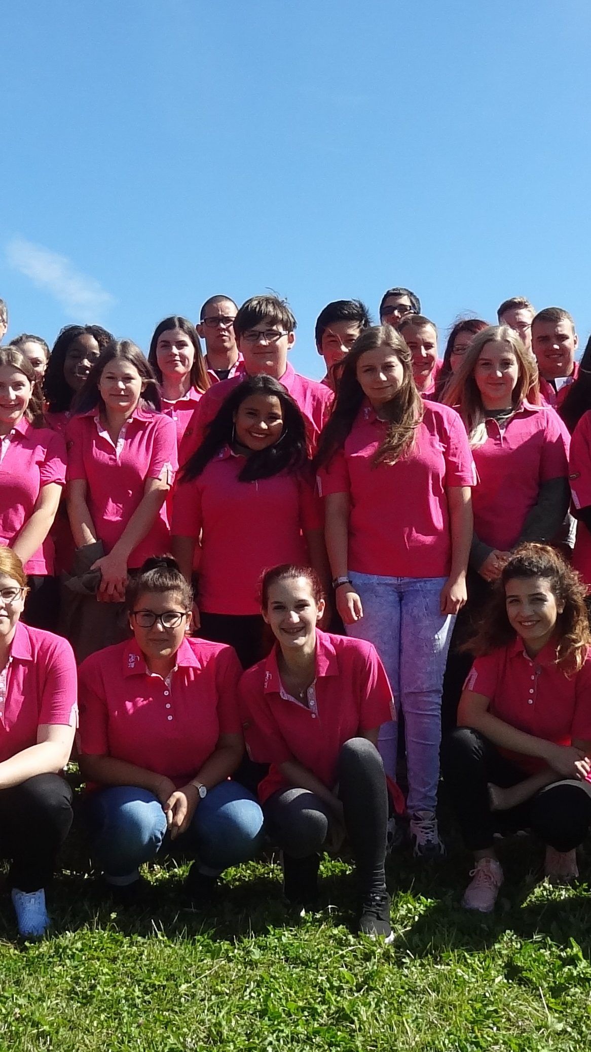 Die TeilnehmerInnen der Sutterlüty Lehrlingstage in Damüls