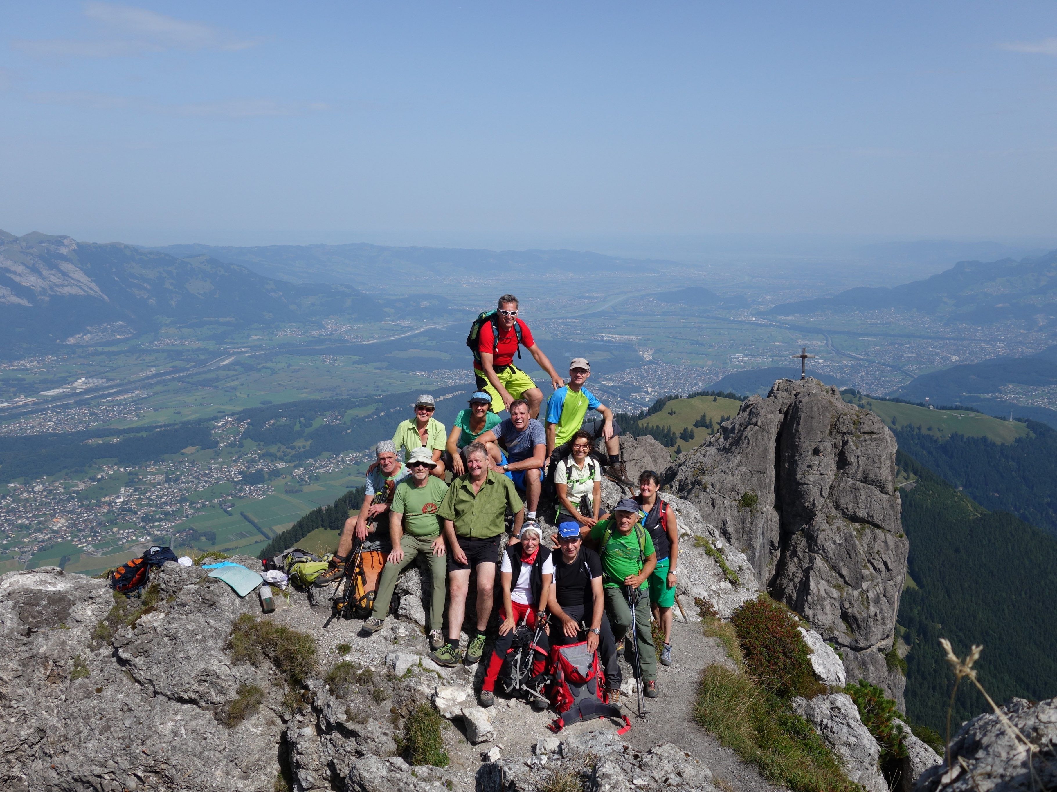 Naturfreunde auf den Drei Schwestern