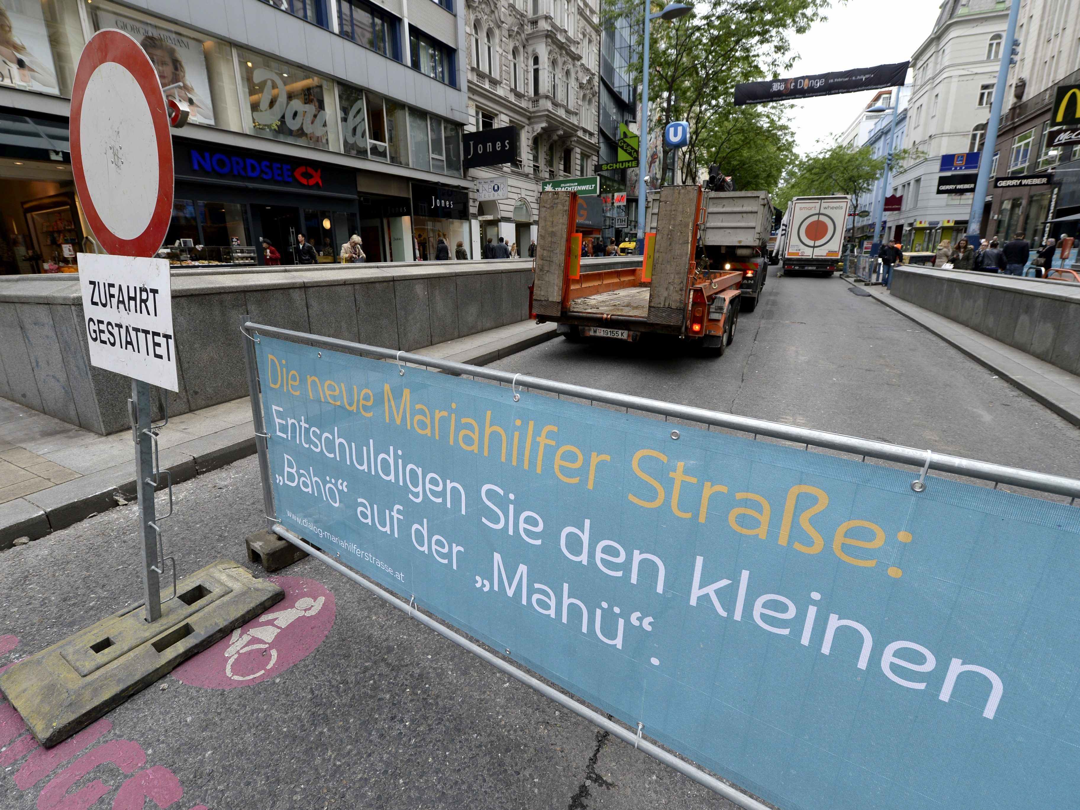 Für Samstag sind auf der Mariahilfer Straße mehrere Versammlungen angemeldet. Für Samstag sind auf der Mariahilfer Straße mehrere Versammlungen angemeldet.